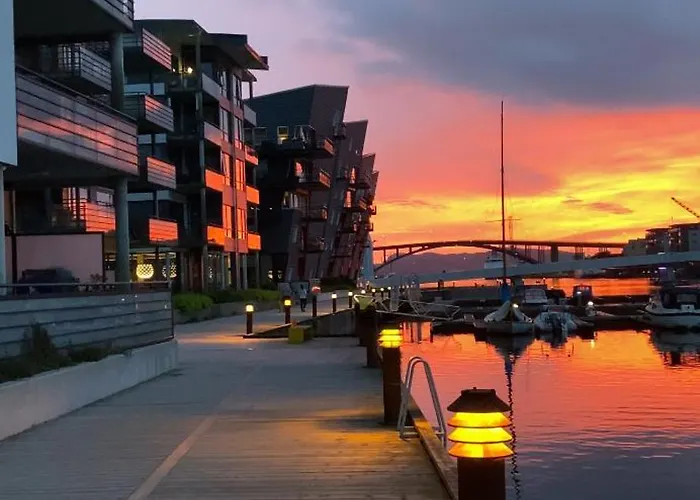 Apartament Nydelige Damsgardsveien, 3-roms Moderne Leilighet!